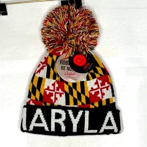 Maryland winter hat Pom Pom